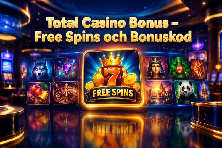 Total Casino Bonus - Free Spins och Bonuskod