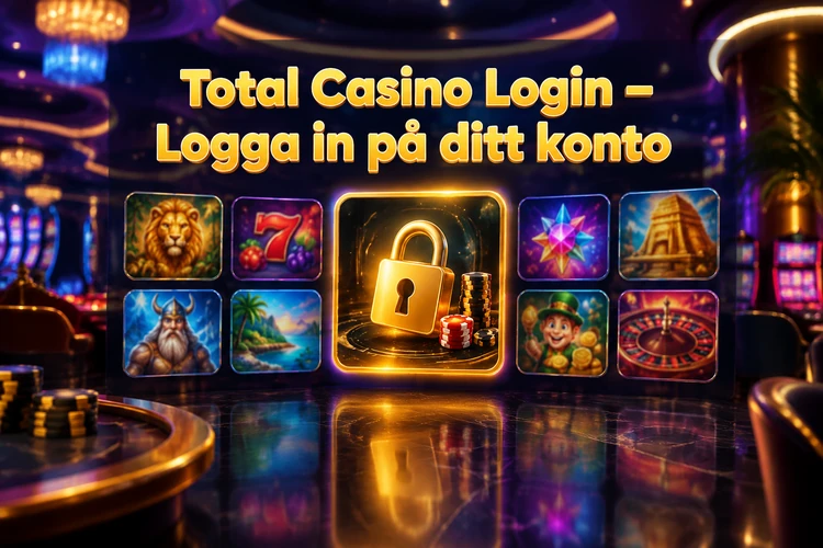 Total Casino Login - Logga in på ditt konto